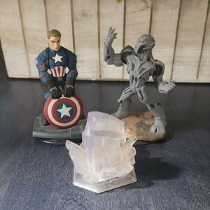 Disney Infinity 3.0 Captain America and Ultron Figurines